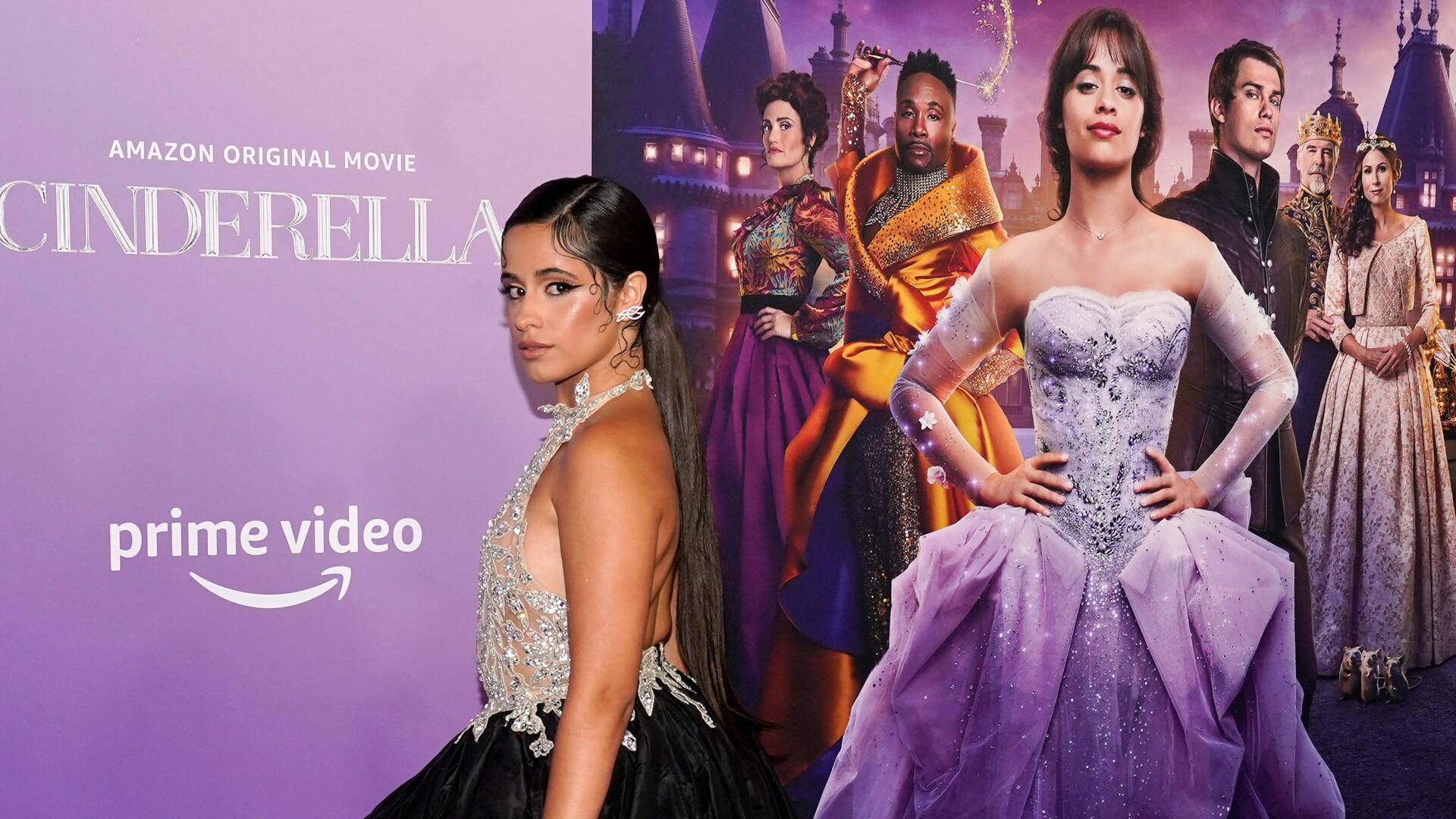 Camila Cabello en la proyección de Cenicienta