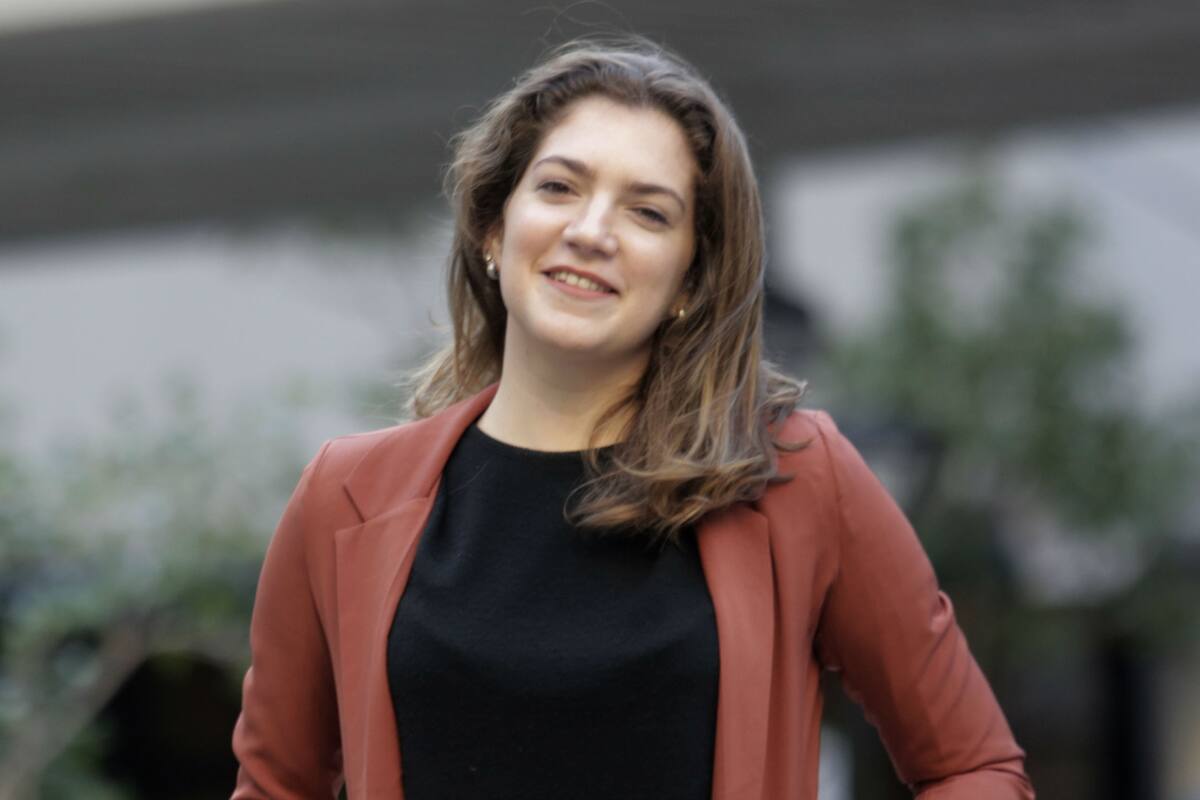 Camila Carosone, en la UADE