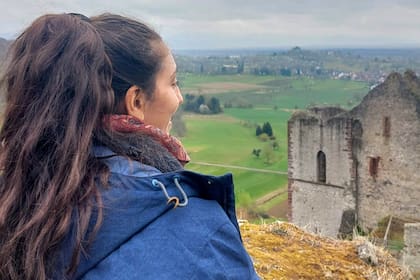 Camila en el sur de Alemania, país que eligió para vivir junto a su pareja. En el "viejo mundo", un continente que aprendió a querer, proyecta un nuevo presente y un futuro.