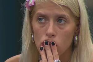 Camila fue sancionada y su reacción llamó la atención de sus compañeros (Captura video)