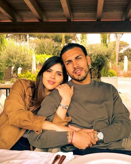 Camila Galante y Leandro Paredes (Foto: Instagram @leoparedes20)
