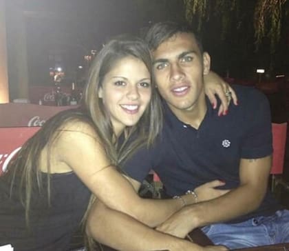 Camila Galante y Leandro Paredes se pusieron de novios cuando eran adolescentes
