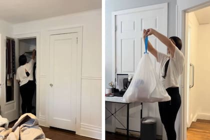 Camila Garay limpia casas en EE.UU. y gana US$ 120 en dos horas de trabajo