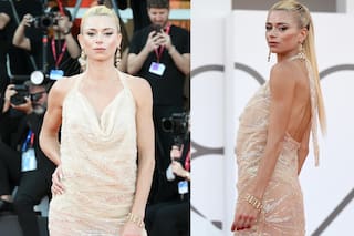 El paso hipnótico de Camila Giorgi, la ex novia de Ramiro Marra, en el Festival de Venecia