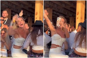 Camila Homs entonó un polémico cántico contra Martina "Tini" Stoessel desde Punta del Este