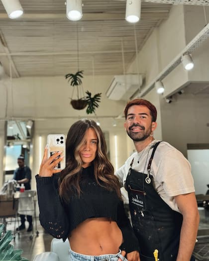 Camila Homs sorprendió con un nuevo cambio de look: "Un touch" (Foto: Instagram/@camihoms)