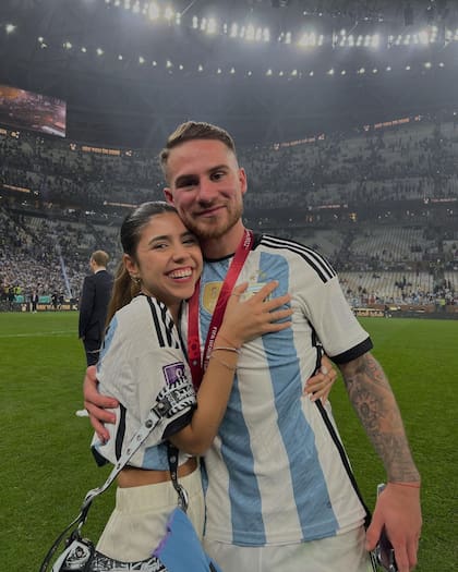 Camila Mayan acompañó a Alexis MacAllister durante el Mundial de Qatar(Foto: Instagram @camimayan)