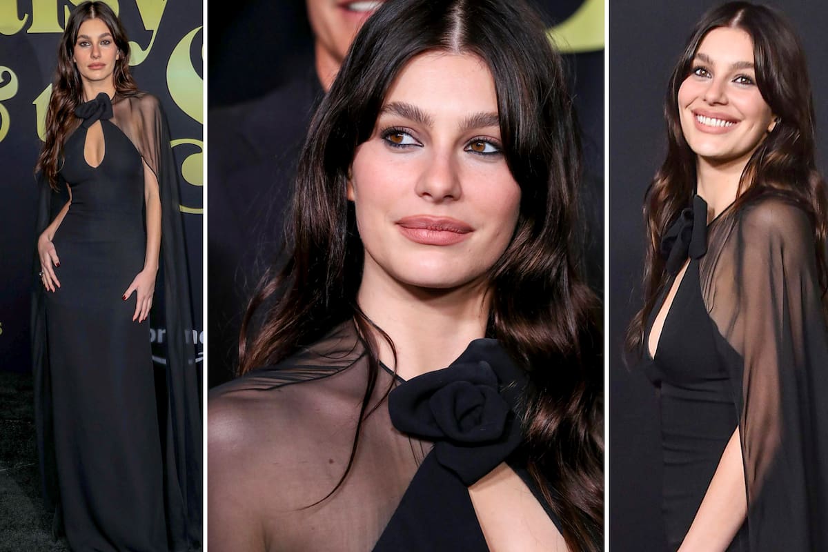 Camila Morrone dijo presente ayer en el estreno en Los Ángeles de Todos Quieren a Daisy Jones