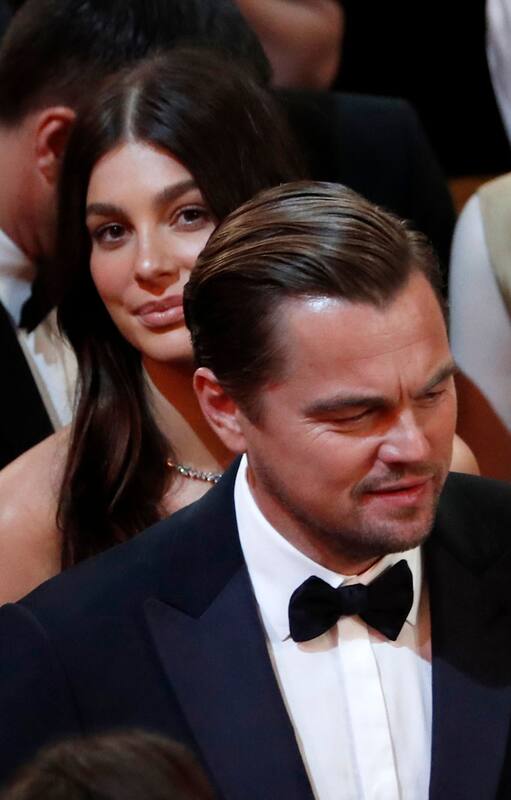 Camila Morrone junto a Leonardo Di Caprio