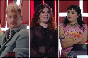 Camila Pérez, la participante de La Voz Argentina que sorprendió al jurado porque no sabe canciones en castellano (Foto: Captura de video)