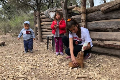Camila quiere ser veterinaria cuando sea grande