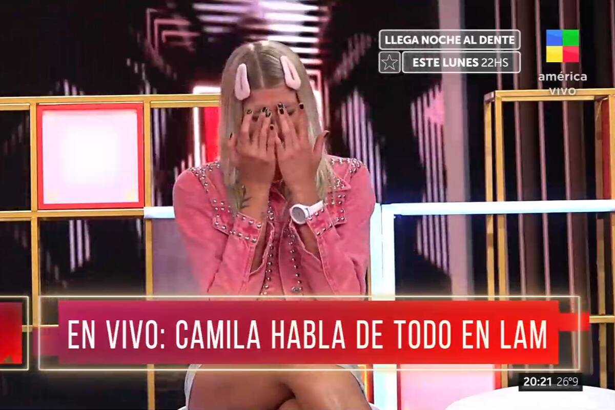 Camila se quebró al hablar de Gran Hermano y lanzó una frase que hizo reír a todos