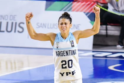 Camila Suárez, una las integrantes de la selección argentina