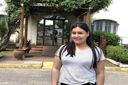 Camila tiene 18 años; su mamá llegó al Sommer con 13, cuando le diagnosticaron lepra