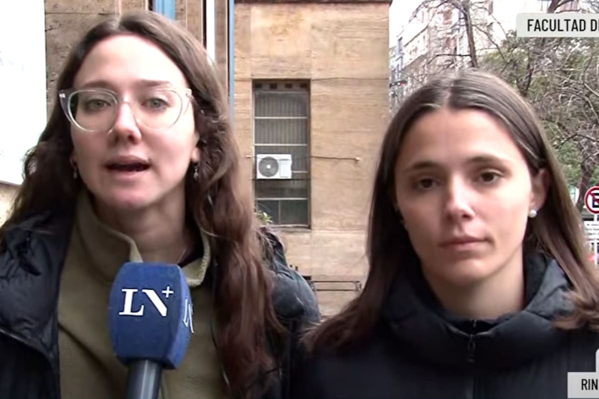 Camila y Lucía, dos alumnas que rindieron el examen de residencias médicas