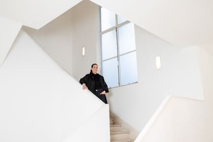 Camilla Barella, fundadora y directora de ArPa, en la Casa Victoria Ocampo