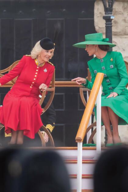 Camilla y Kate, presente y futuro, pura complicidad.