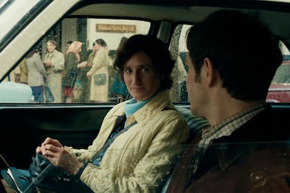 Camille Cottin, la actriz que interpreta a Alice Domon junto a Peter Lanzani