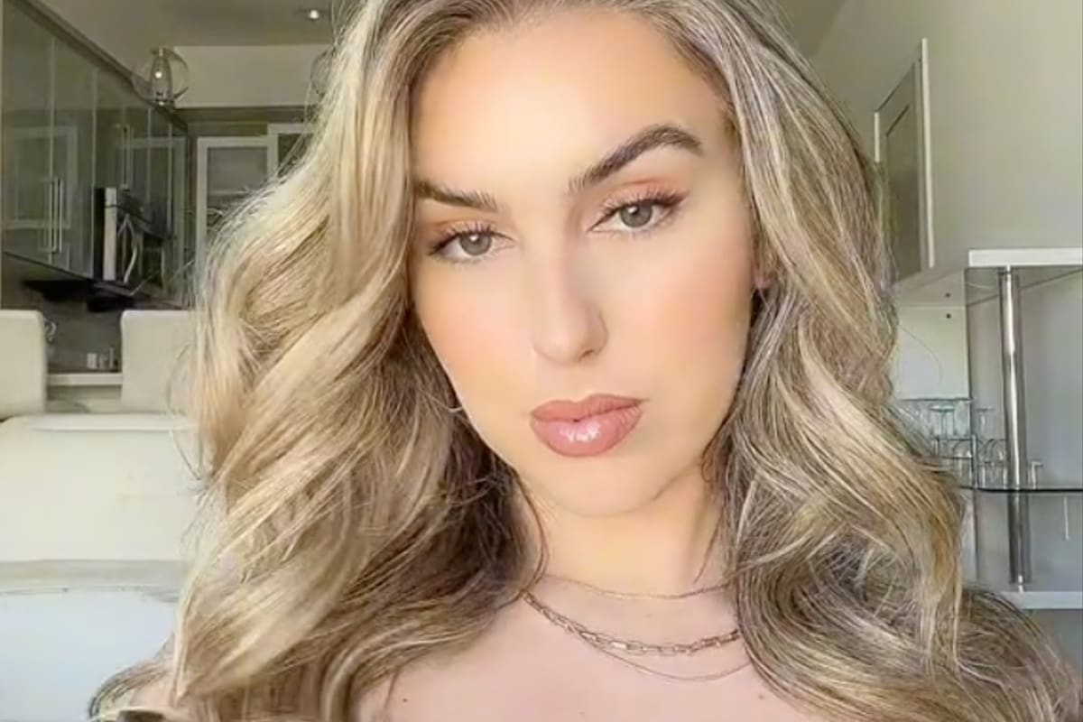 Camille expuso a un hombre que le dijo que una parte de su cuerpo estaba editada en sus fotos