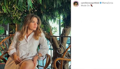 Camille Gottlieb tiene 23 años (Foto: Captura Instagram/@camillerosegottlieb)