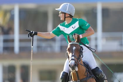 Camilo Castagnola, siempre goleador: esta vez marcó 12, y no hubo chukker en que el delantero no anotara.
