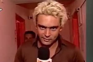 Camilo García en los primeros programas de Intrusos