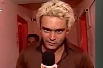 Camilo García en los primeros programas de Intrusos