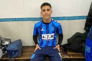 Camilo Nuin, futbolista de San Telmo, que murió a sus 18 años mientras era operado de la rodilla