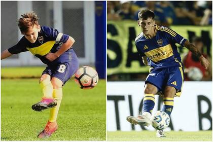 Camilo Rey Domenech, llegó con 10 años a Boca y debutó con 18 años anoche.