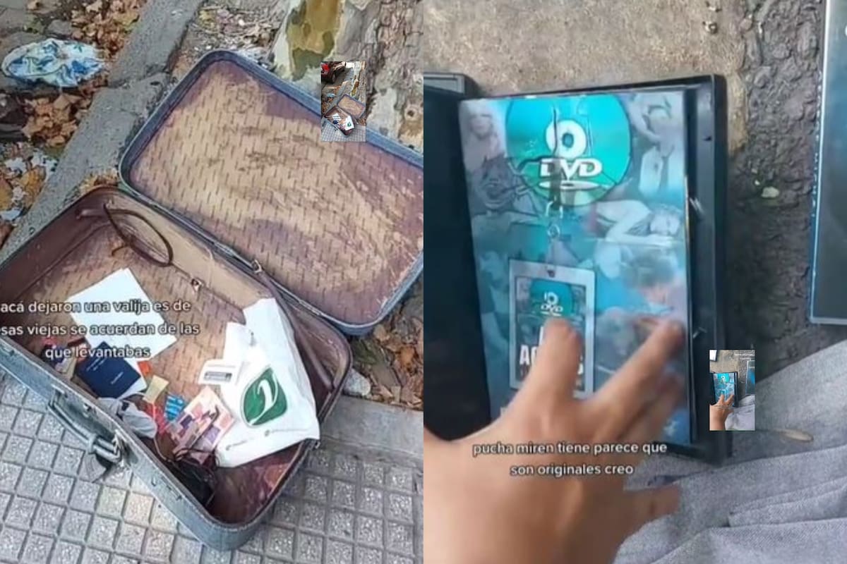 Caminaba por Palermo y en una valija encontró una joya de otro tiempo