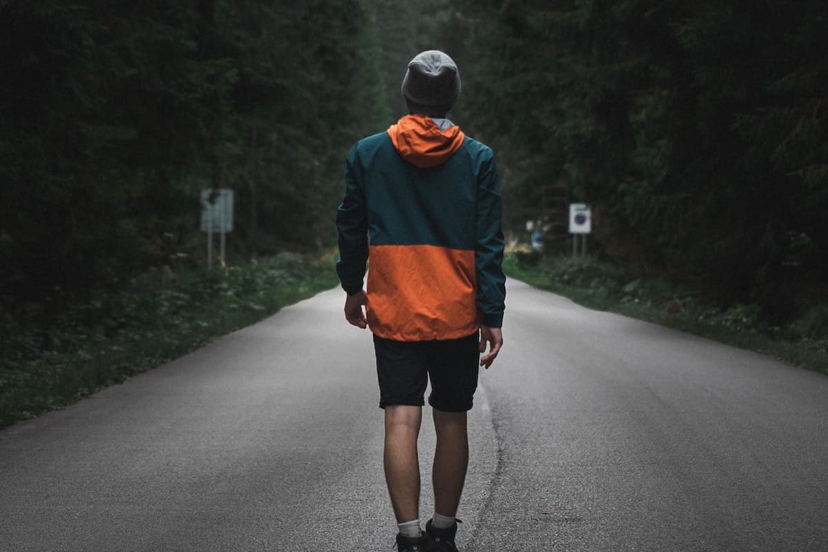 Caminó 450 kilómetros desde Como hasta Funo, en Italia