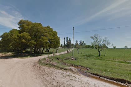 Camino Panelo, entre Cañuelas y Uribelarrea