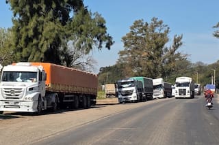 Con la cosecha ya fuera de su pico, se mantiene muy fuerte el ingreso de camiones a los puertos