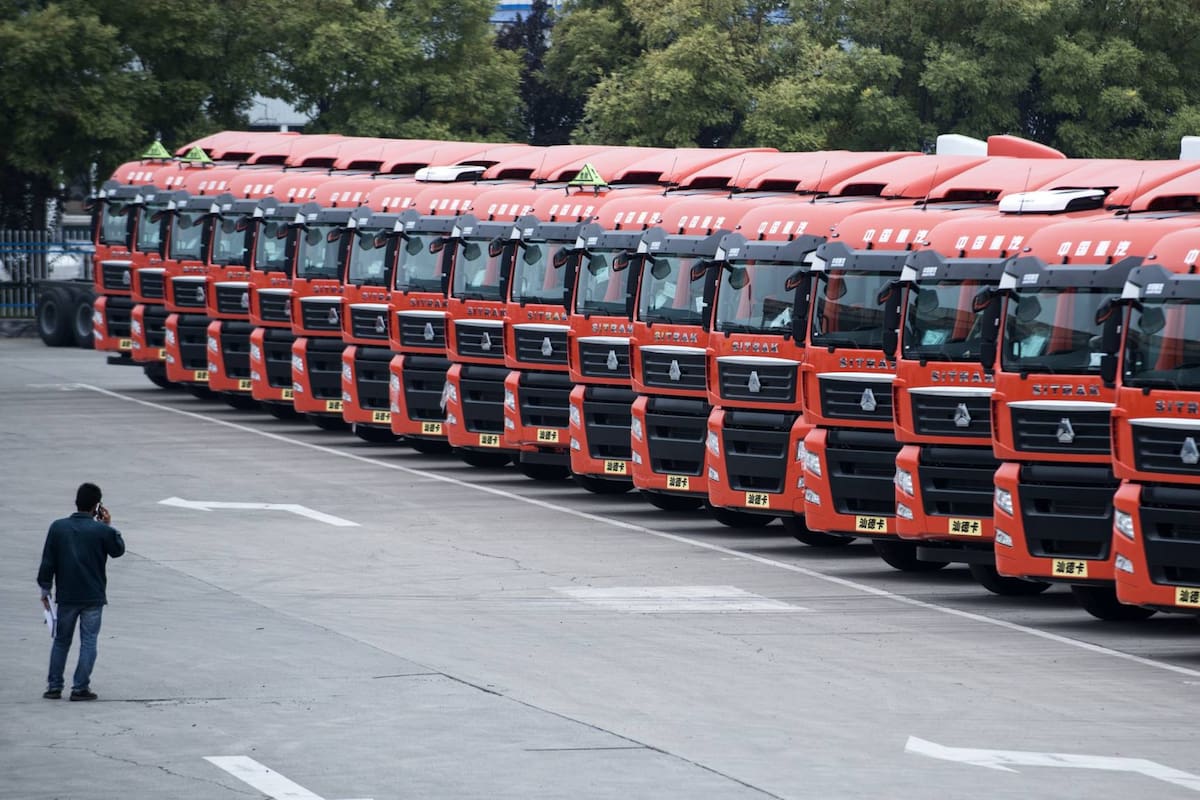 Camiones de la firma Sinotruk