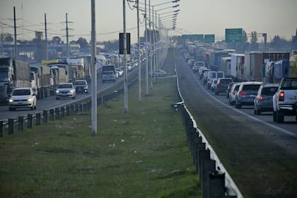Camiones en Rosario