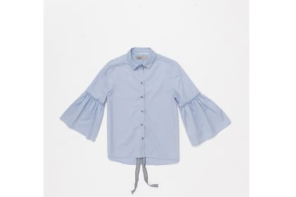 Camisa mangas anchas, Wanama, $2100