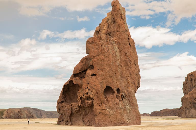 Campamento y Piedra Darwin
