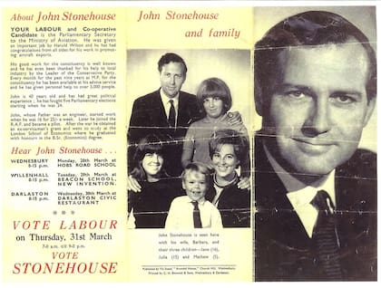 Campaña electoral de John Stonehouse de 1966