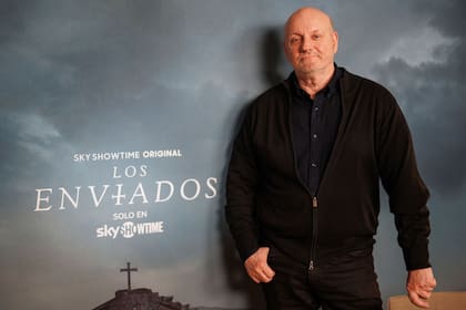 Campanella en la presentación de la segunda temporada del thriller Los enviados en Madrid