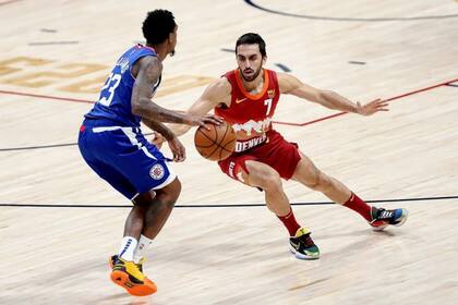 Campazzo tuvo escaso tiempo para mostrarse