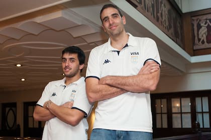 Campazzo y Gutiérrez, compinches dentro y fuera de la cancha