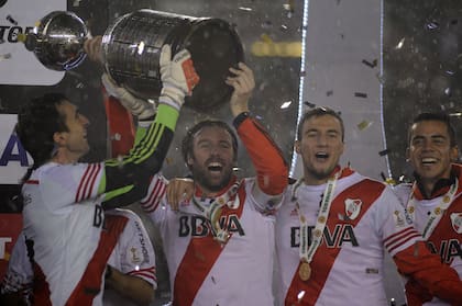 En 2015 River cortó una racha de 19 años sin coronarse campeón en la Copa Libertadores