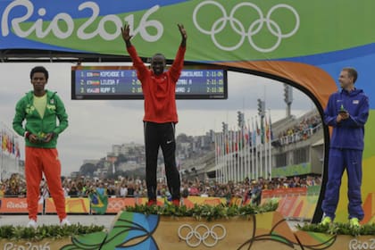 Campeón en Río 2016: Eliud Kipchoge en la gloria