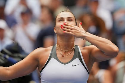 Campeona defensora Aryna Sabalenka gana su primer partido en el US Open