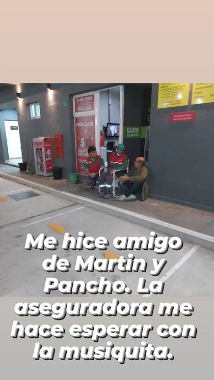 Campi estuvo más de 13 horas varado en la Ruta 2 con sus hijos