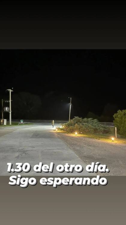 Campi estuvo más de 13 horas varado en la Ruta 2 con sus hijos