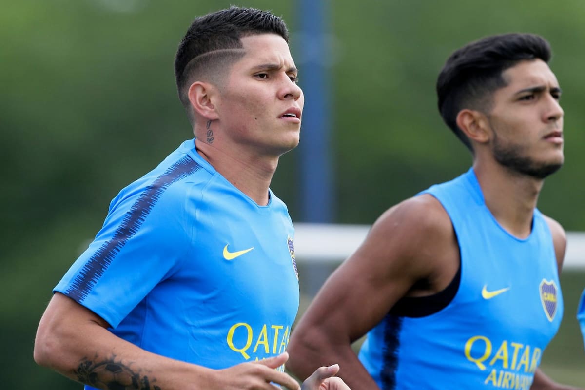 Campuzano disfruta de su llegada a Boca.