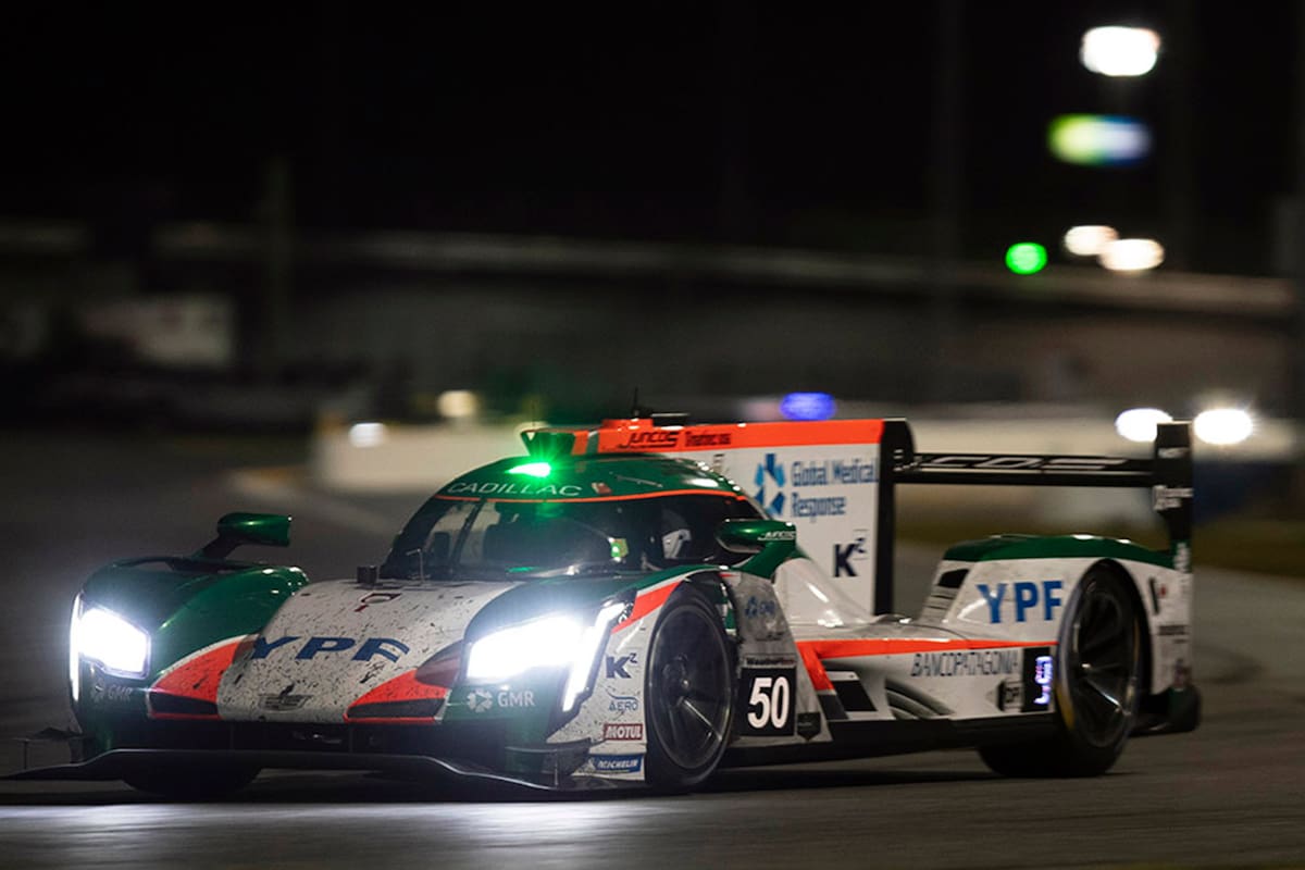 Canapino en acción, en Las 24 horas de Daytona