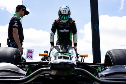 Canapino no se baja de IndyCar: volverá al ruedo en Laguna Seca, en una pista en la que se destacó en su temporada de estreno, la de 2023.