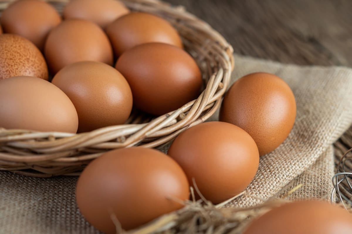 Canasta de huevos